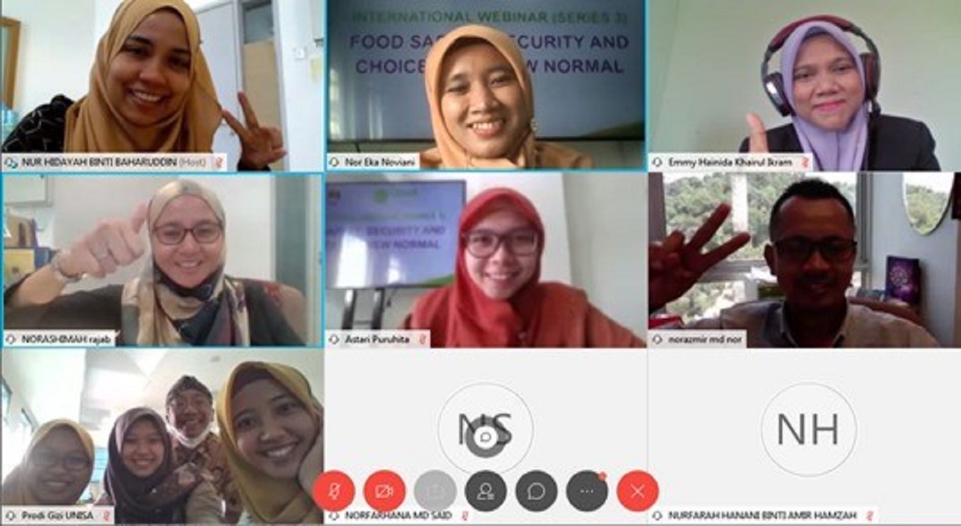 Food Safety and Security for International Webinar Seri 3